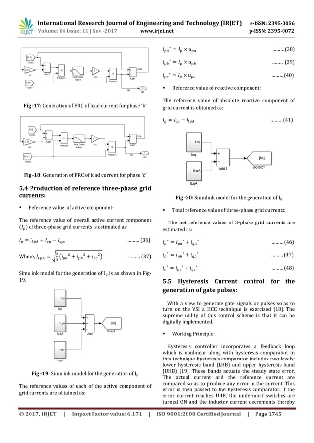 Modeling of Hysteresis Current Control Technique for Three Phase PV ...