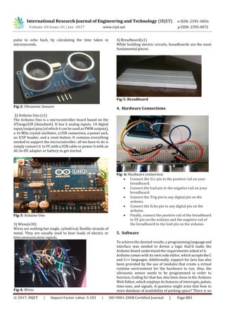 Arduino Based Smart Parking System | PDF | Computer Peripherals | Computing