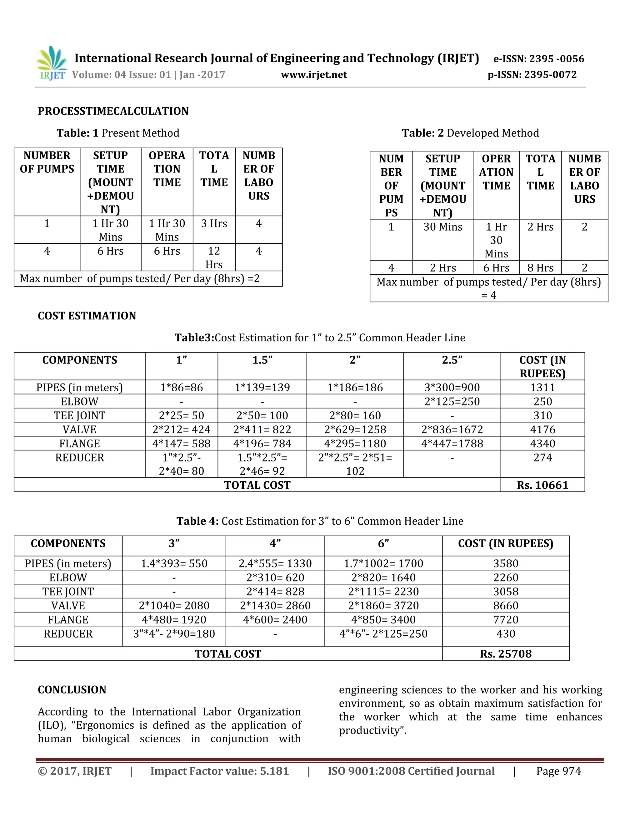 Design of Common Header Line for Reduction of Process Time in Pump ...
