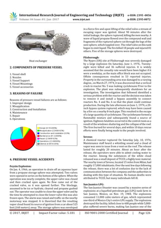 Process Vessel Rupture Pressure Vessel Accidents: Safety Approach | PDF