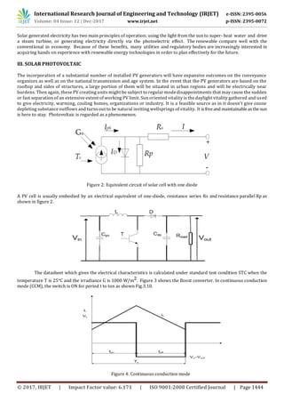 Optimal Control Strategy for a Solar Photovoltaic Power System using ...