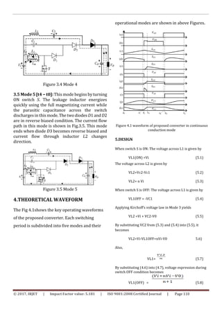 A Single Switch High Gain Coupled Inductor Boost Converter | PDF
