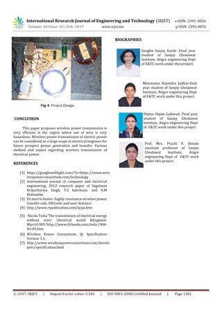Wireless Power Transmission for Mobile Charging | PDF