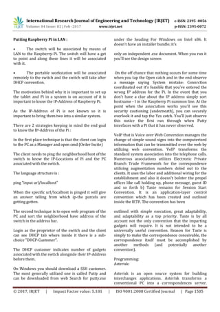 Portable voice communication system on raspberry pi | PDF