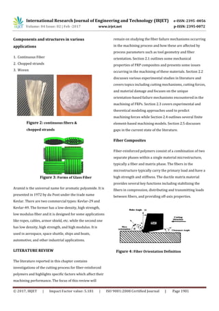 Experimental investigations of milling on fiber composites | PDF