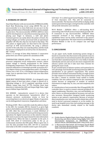 IoT Based Patient Health Monitoring System | PDF