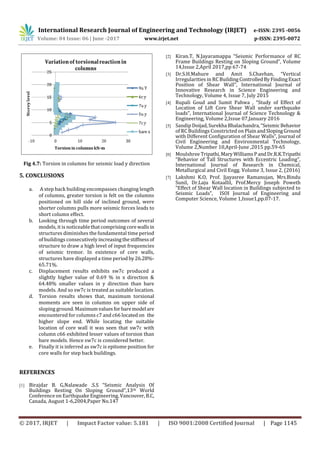 Study on Influence of Positions of Core Wall for Structures with Step ...