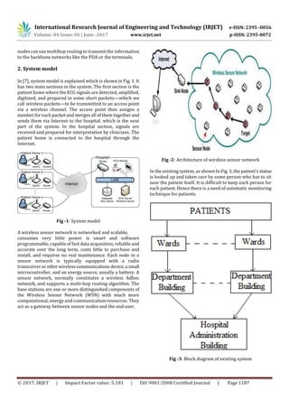Wireless Sensor Network for Patient Health Monitoring System | PDF