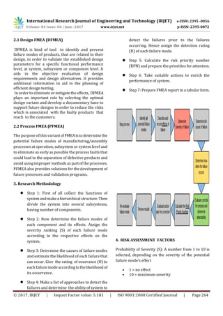 Quality Improvement using FMEA : A Short Review | PDF