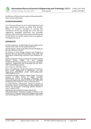 Design Modification for Weight Reduction and Structural Analysis of