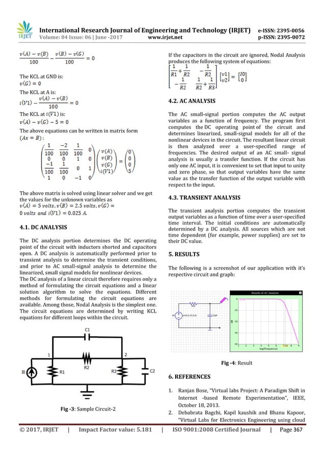 Virtual lab for electronics pdf