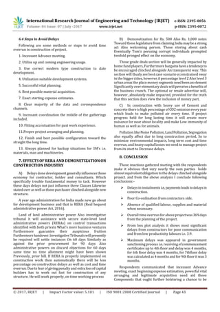 Delay Analysis in Construction of Redevelopment Residential Project | PDF