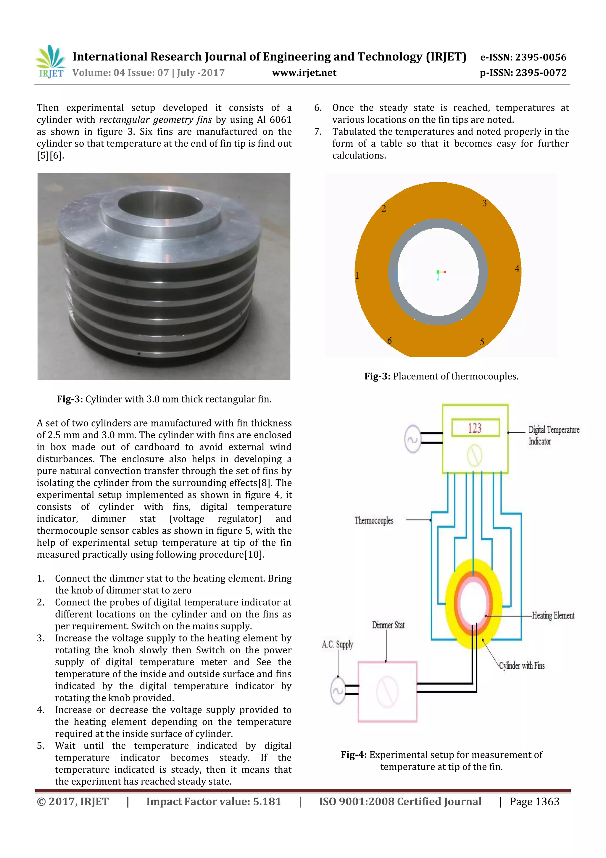 Effect of Fin Thickness and Geometry on Engine Cylinder Fins | PDF