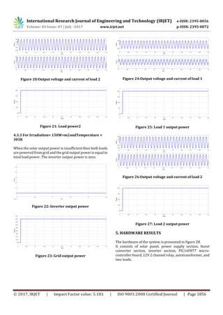 Grid Connected Photovoltaic System with Energy Management Scheme | PDF