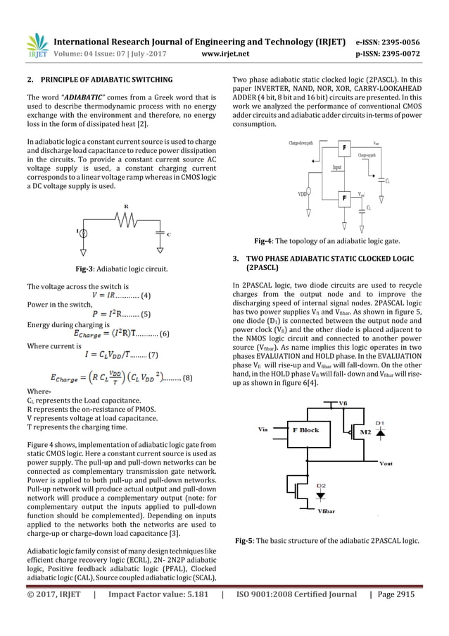 Design and Implementation of Low Power 16-bit Carry-lookahead Adder ...