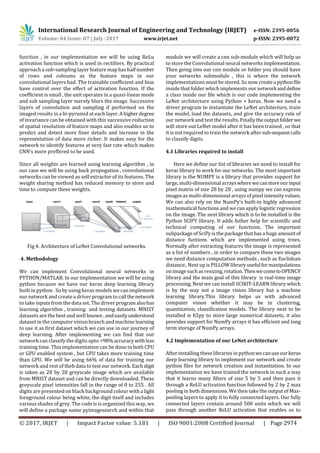 Handwritten Digit Recognition using Convolutional Neural Networks | PDF