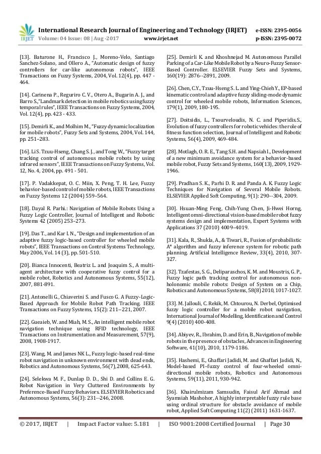 elsevier robotics and autonomous systems