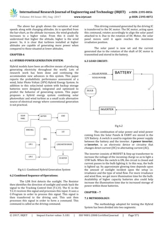 Hybrid Power Generation by Solar Tracking and Vertical Axis Wind ...