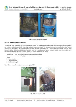 Experimental Study of Strength Parameters of Hybrid Fibre Reinforced ...