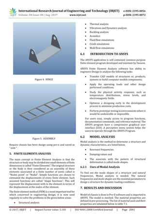 Modeling and Analysis of Automobile Chassis using Composite Materials | PDF
