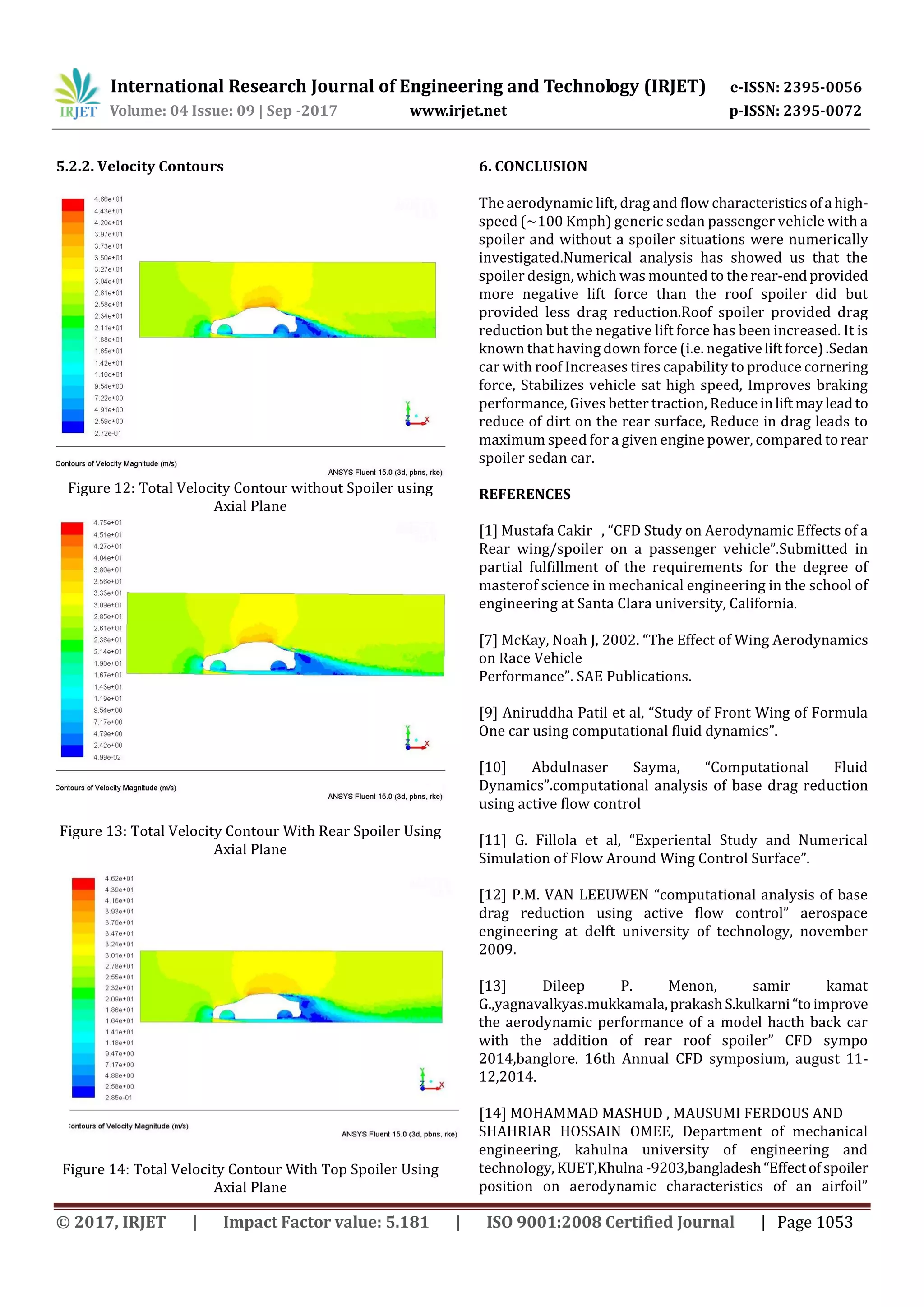CFD Analysis on Aerodynamic Effects on a Passenger Car | PDF