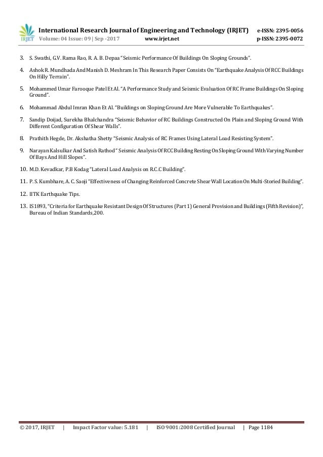 Download Analysis Of 3d Rc Frame On Sloping Ground