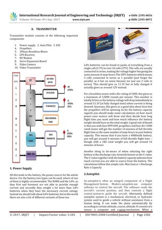 Overview of Design and Integration of Unmanned Aerial Vehicle Aircraft ...