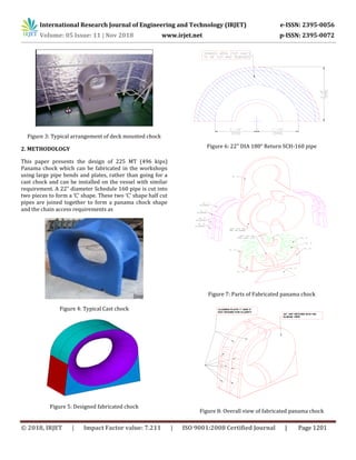 Chock Design IRJET- Design and Finite Element Analysis of Fabricated Panama Chock ...