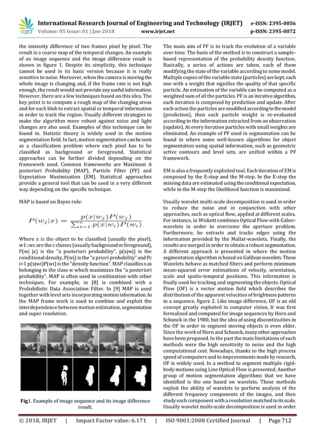 IRJET-Motion Segmentation | PDF