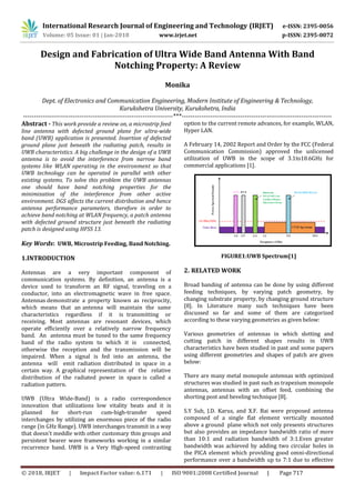 IRJET-Design and Fabrication of Ultra Wide Band Antenna with Band ...