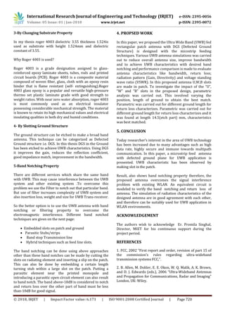 IRJET-Design and Fabrication of Ultra Wide Band Antenna with Band ...