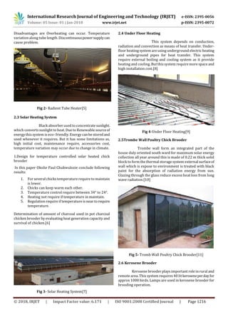 Brooding Systems in Poultry Farm A Review | PDF