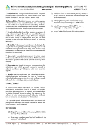 College Feedback System | PDF