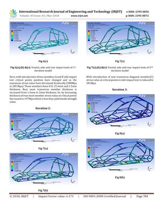 IRJET- Design and Structural Analysis of an Off Road Vehicle | PDF