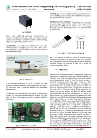 IRJET- LPG Leakage Detection and Prevention System with GSM Alert | PDF