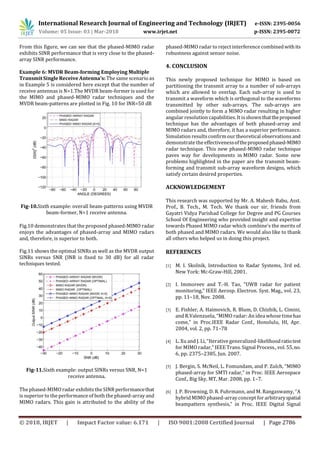 IRJET- Performance Analysis of Phased Array, Mimo and Phased-Mimo ...