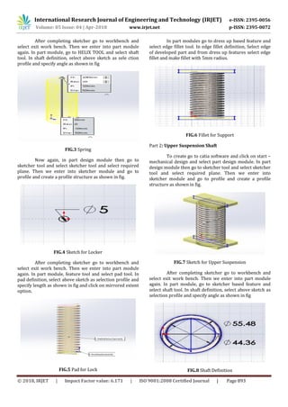 IRJET- Modelling and Analysis of Two Wheeler Suspension System | PDF ...