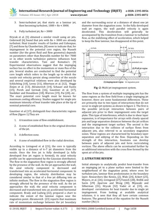 IRJET- Study of Jet Impingement Heat Transfer | PDF