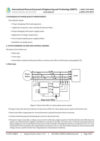 IRJET- Improvement of Power Quality using Active Filters | PDF