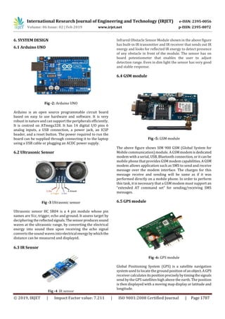 IRJET- Railway Track Crack and Obstacle Detection using Arduino | PDF ...