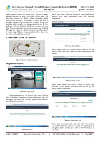 IRJET- A Real Time Solution to Flood Monitoring System using IoT and ...