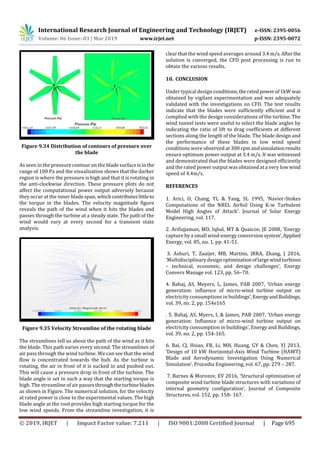 IRJET- CFD Analysis of Wind Turbine Blade for Low Wind Speed | PDF
