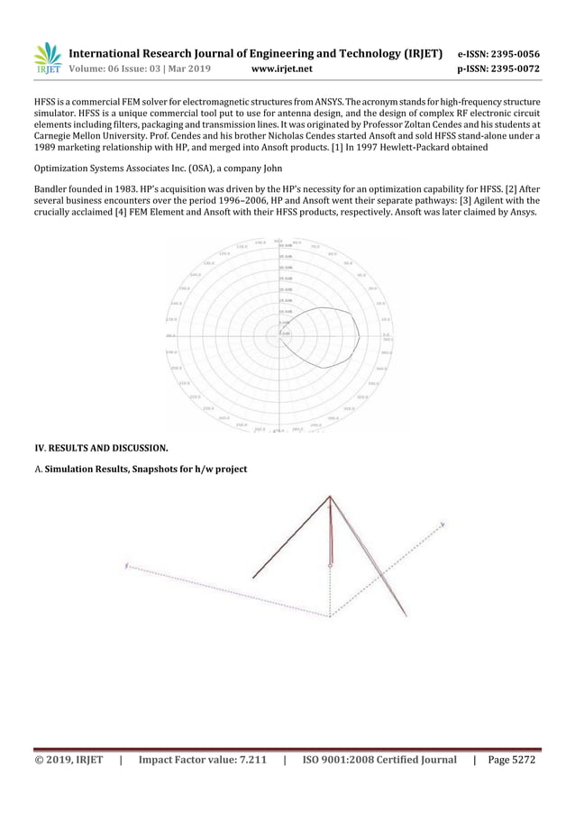 IRJET- Design and Implementation of V - Shaped HF Antenna | PDF