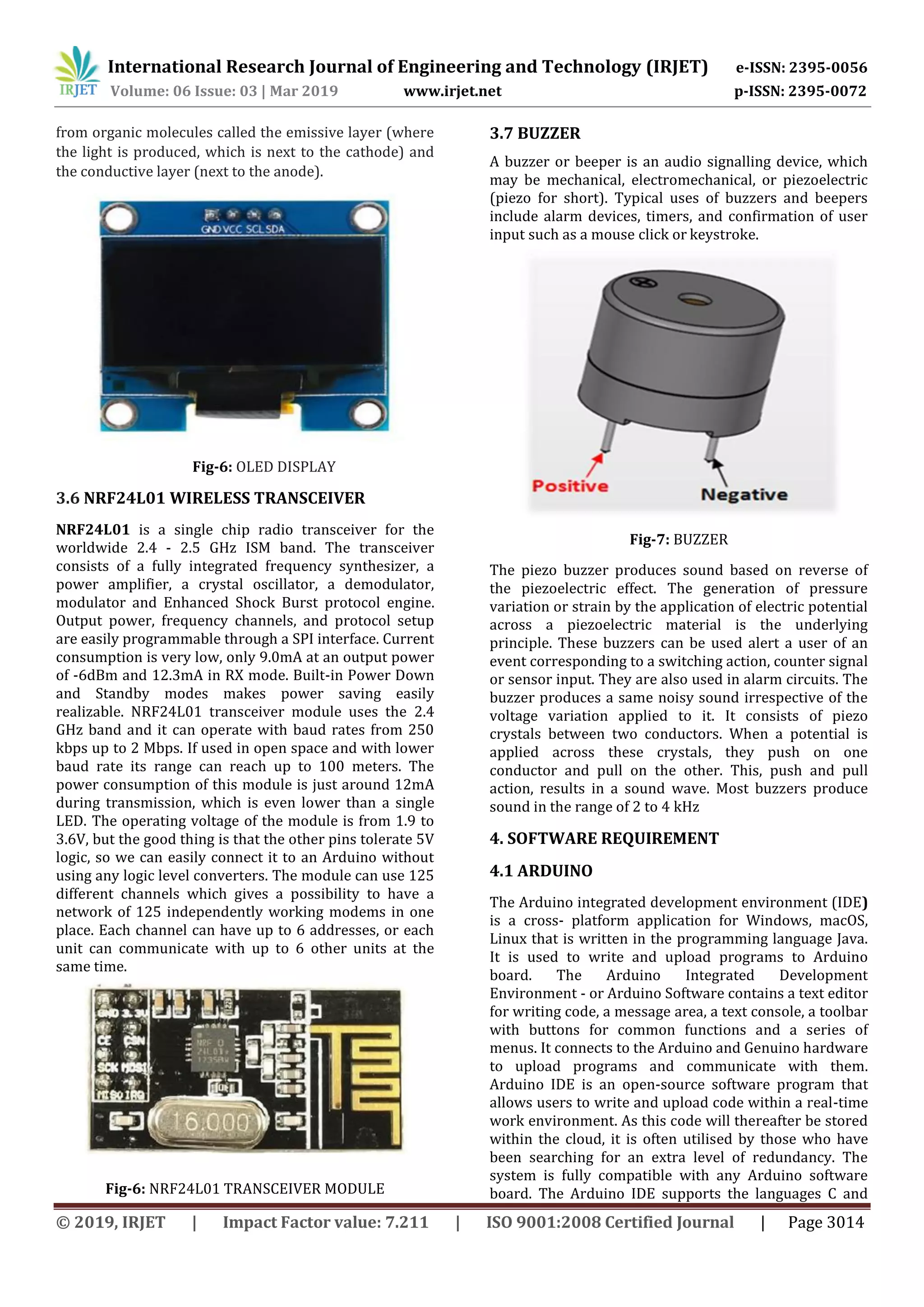 IRJET- Centralised Status alert system for industrial machines | PDF
