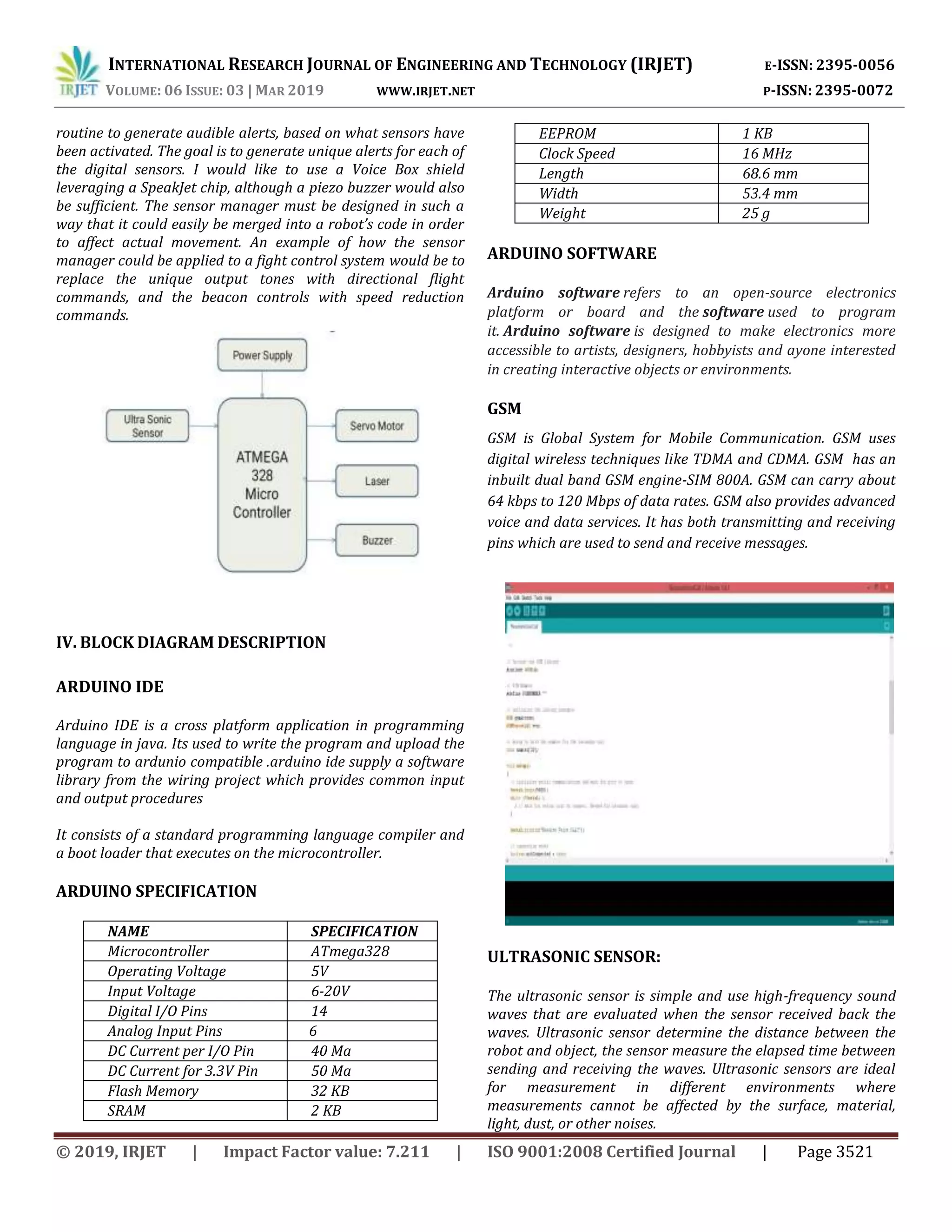 IRJET- Automated Targeting System for Open Space Military Area | PDF