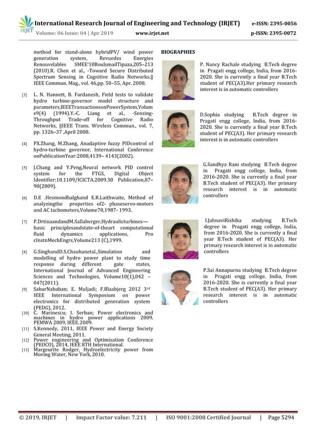 IRJET- Automatic Water Level Indicator and Controller by using ARDUINO ...