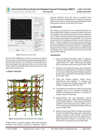 IRJET-Analysis of a Multistoried Commercial Cum Residential Building ...