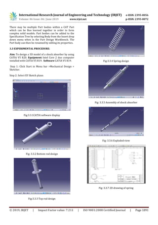 IRJET- Design, Analysis and Optimisation of Shock Absorber | PDF