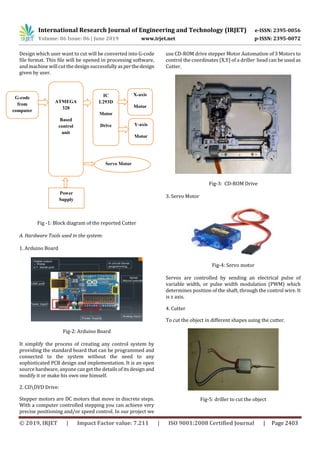 IRJET - An Embedded Approach for Design and Development of the Mini CNC ... image.