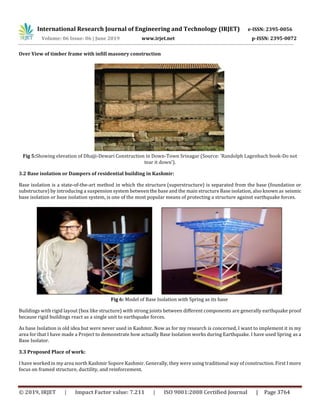 IRJET- Earthquake Resistance Building in Kashmir India | PDF